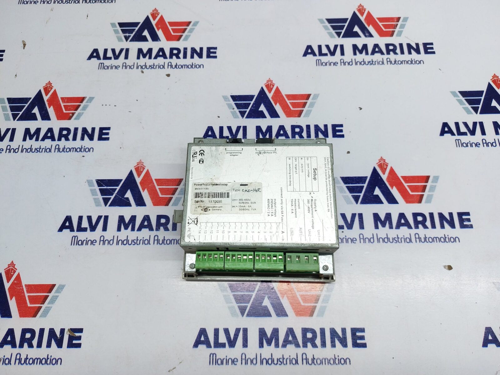 PTL BELUK CXD.14R POWER FACTOR CONTROL RELAY
