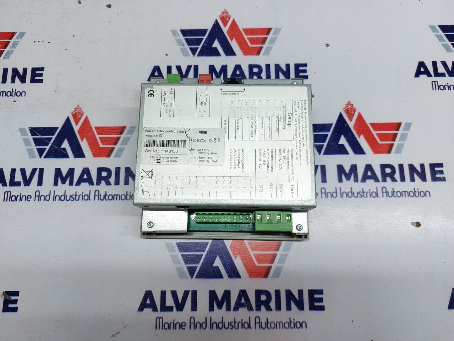 BELUK CX.08R POWER FACTOR CONTROL RELAY