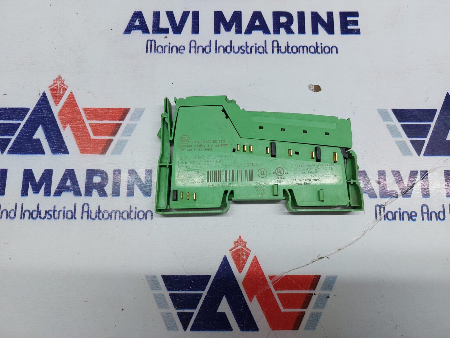 PHOENIX CONTACT IB IL TEMP 2 UTH-PAC INTERBUS TEMPERATURE MODULE 2861386