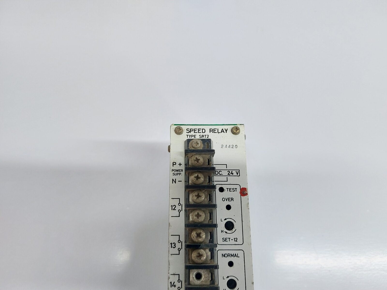 NEGISHI SEISAKUSHO SRT2 SPEED RELAY DC 24 V 46111-017550