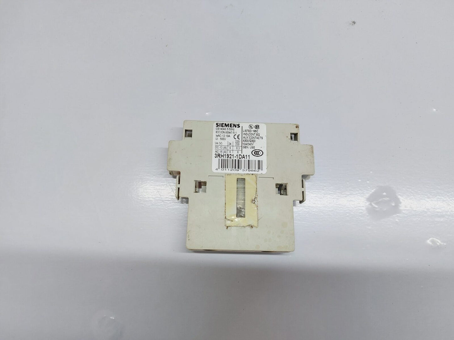 SIEMENS 3RH1921-1DA11 AUXILIARY SWITCH BLOCK