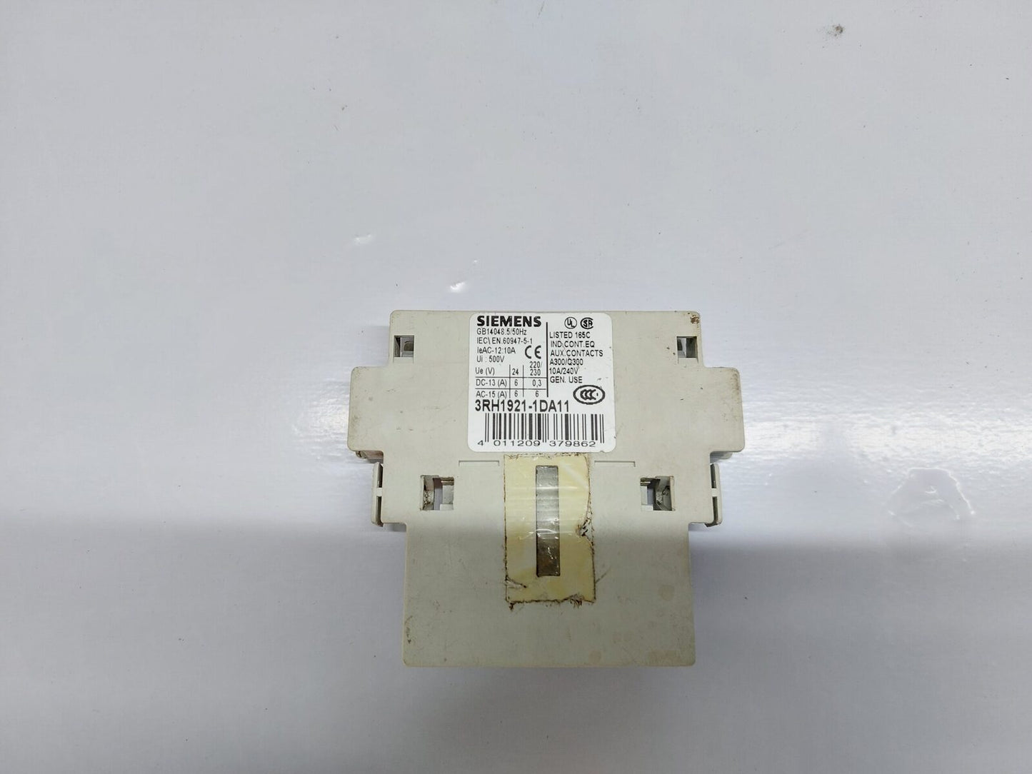 SIEMENS 3RH1921-1DA11 AUXILIARY SWITCH BLOCK