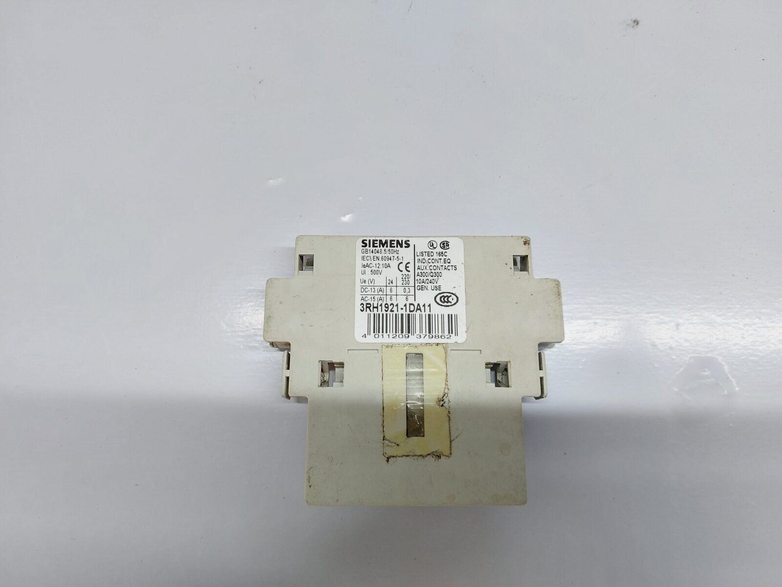 SIEMENS 3RH1921-1DA11 AUXILIARY SWITCH BLOCK