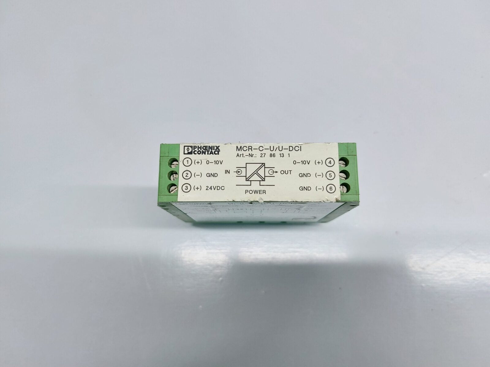 PHOENIX CONTACT MCR-C-U/U-DCI ISOLATED SIGNAL CONVERTER 24VDC