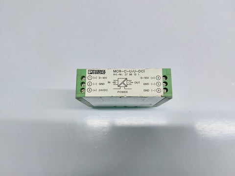 PHOENIX CONTACT MCR-C-U/U-DCI ISOLATED SIGNAL CONVERTER 24VDC