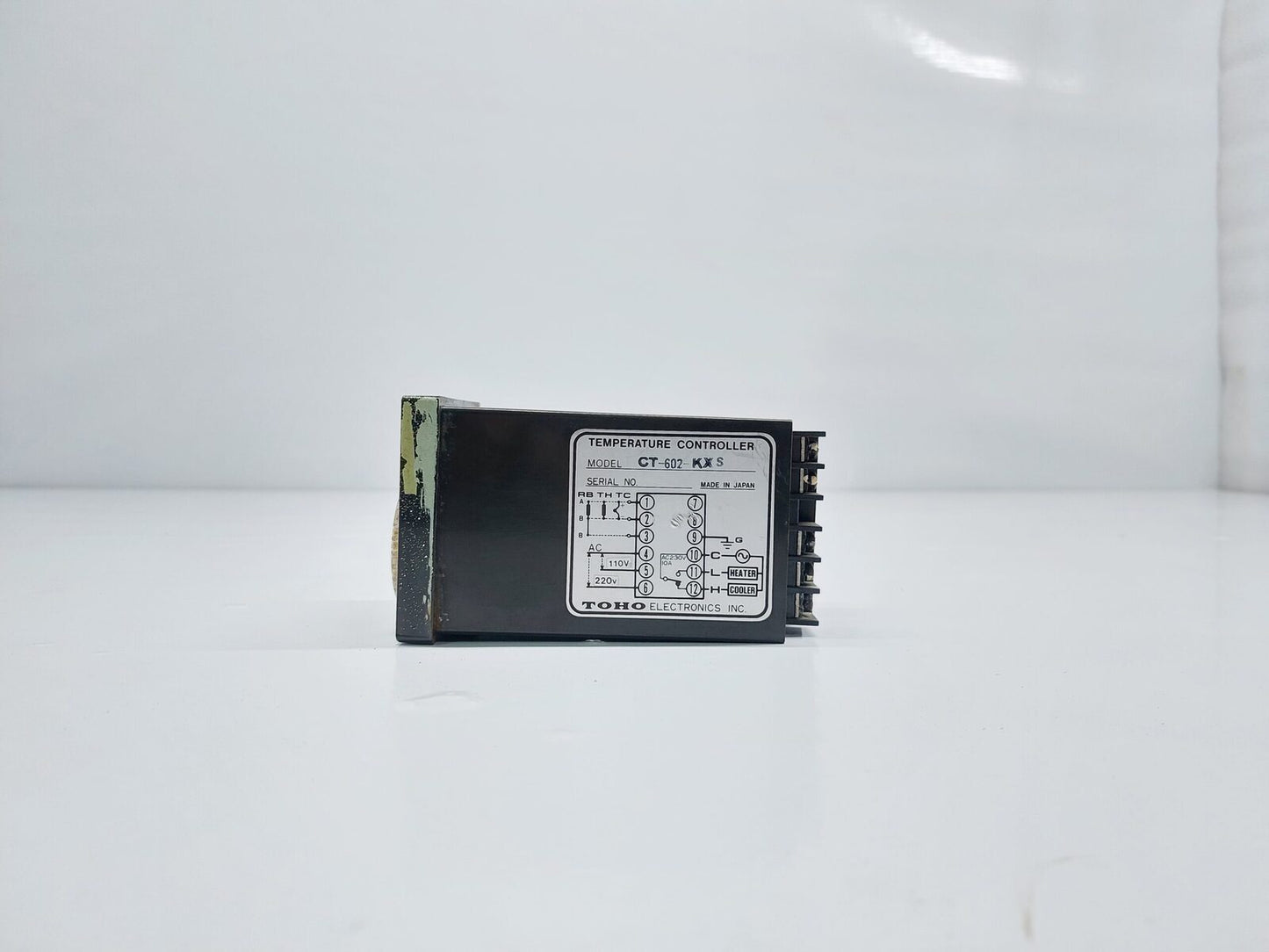 TOHO W600 TEMPERATURE CONTROLLER CT-602-KXS