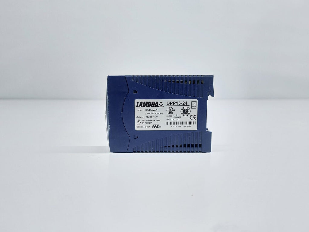 LAMBDA DPP15-24 AC/DC DIN RAIL POWER SUPPLY
