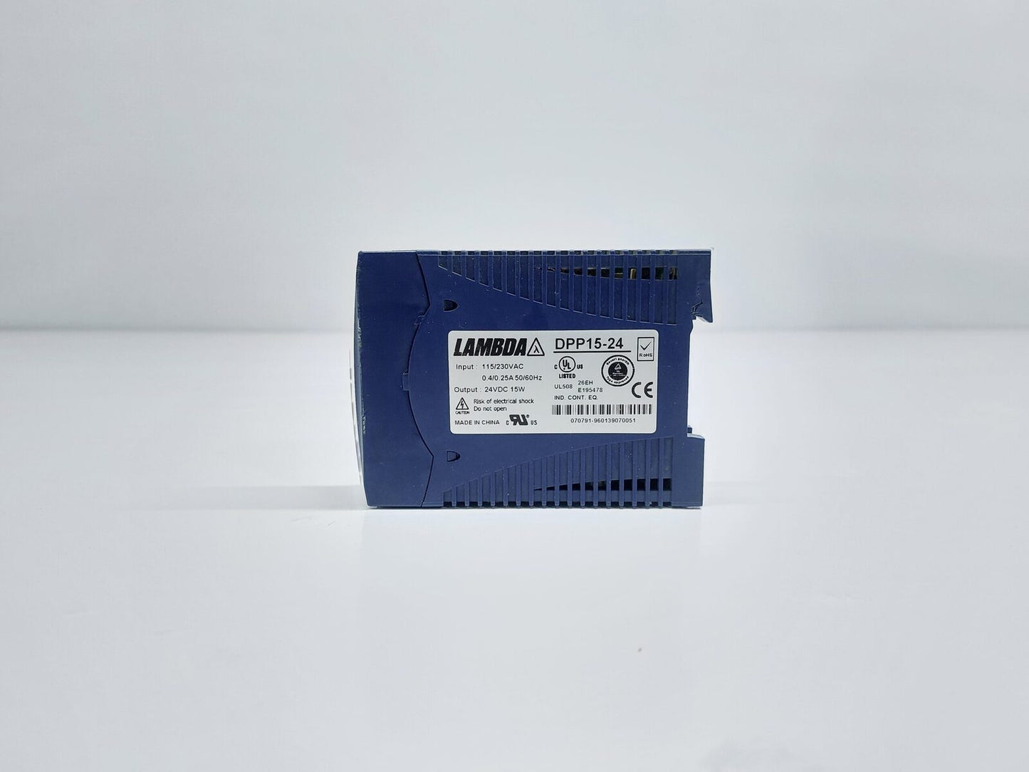 LAMBDA DPP15-24 AC/DC DIN RAIL POWER SUPPLY