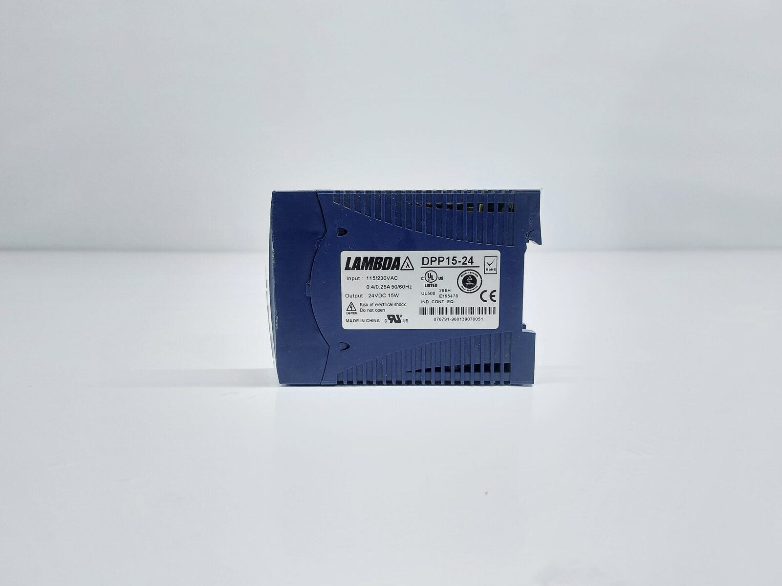 LAMBDA DPP15-24 AC/DC DIN RAIL POWER SUPPLY