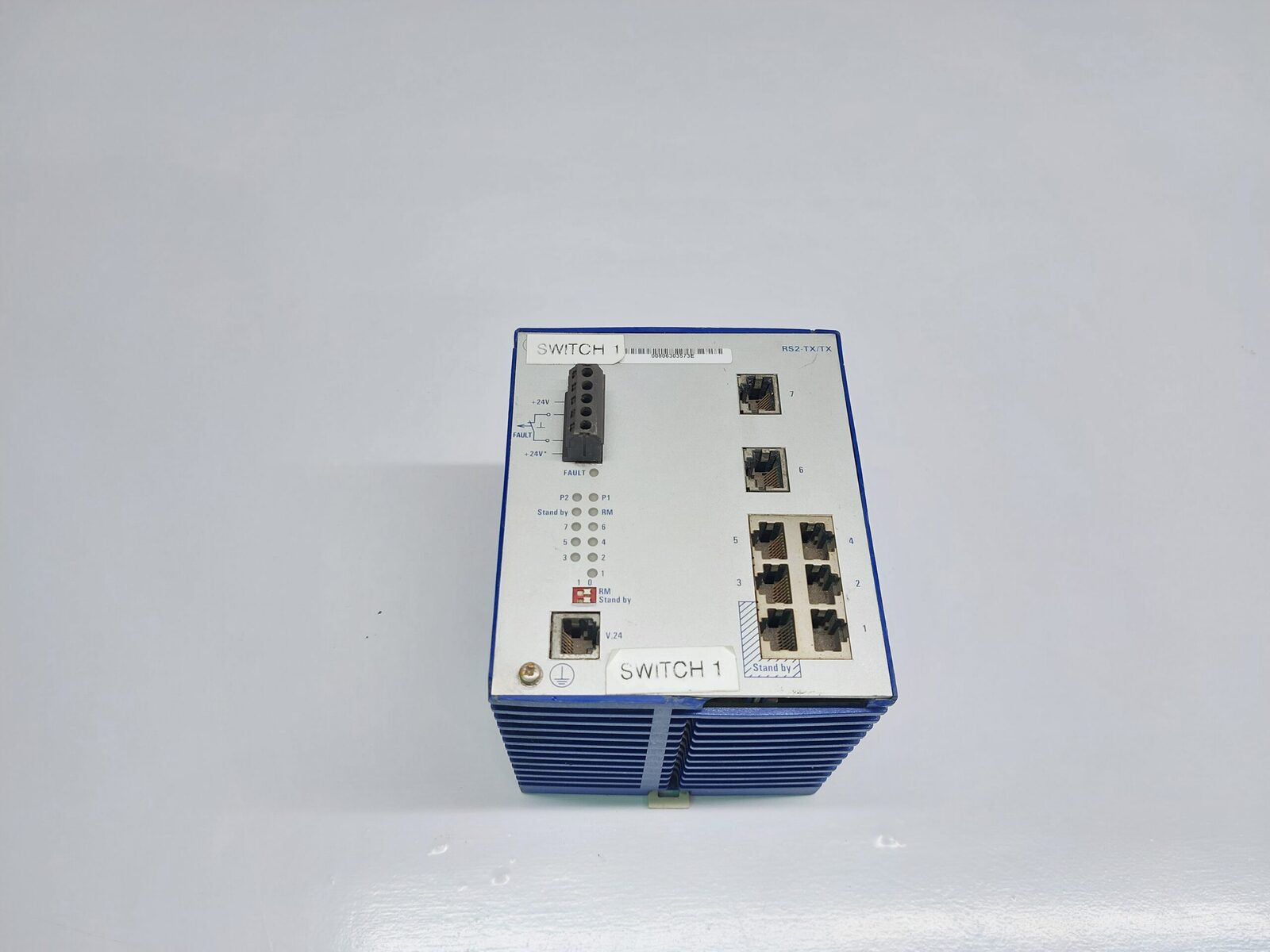 HIRSCHMANN RS2-TX/TX RAIL SWITCH 24 VDC