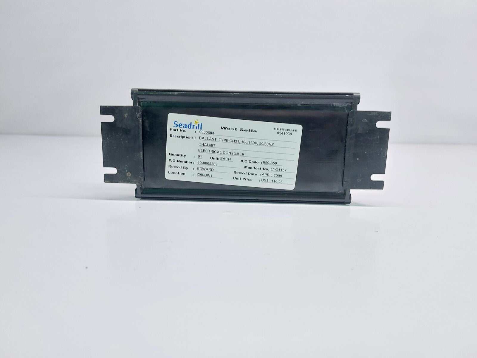 TRANSTAR CH-EOL-40 ELECTRONIC POWER SUPPLY