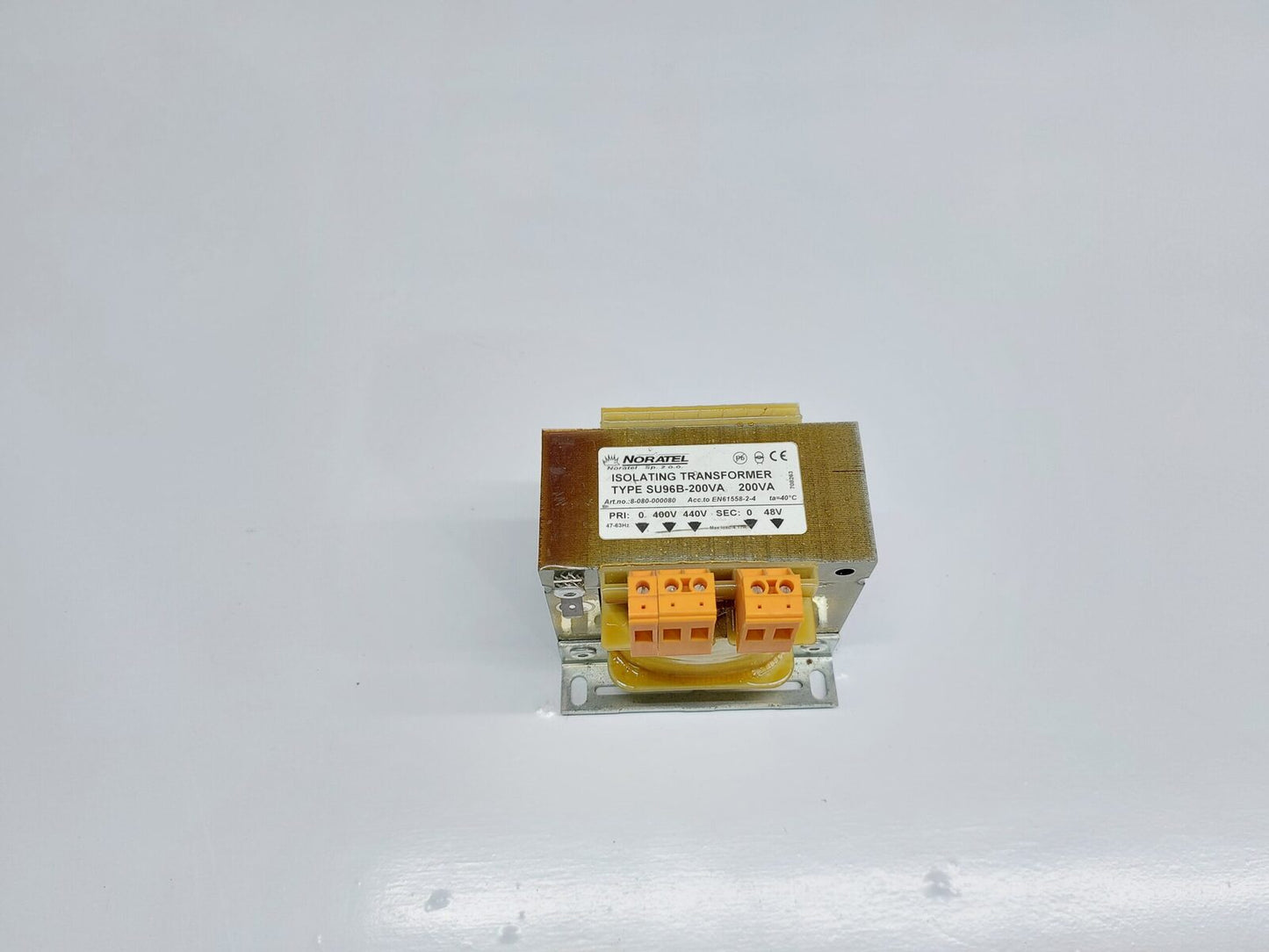 NORATEL SU96B-200VA 200VA ISOLATING TRANSFORMER