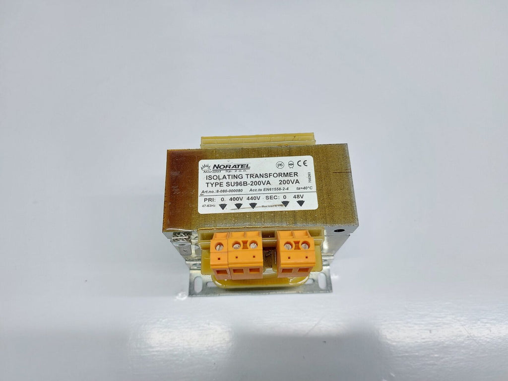 NORATEL SU96B-200VA 200VA ISOLATING TRANSFORMER