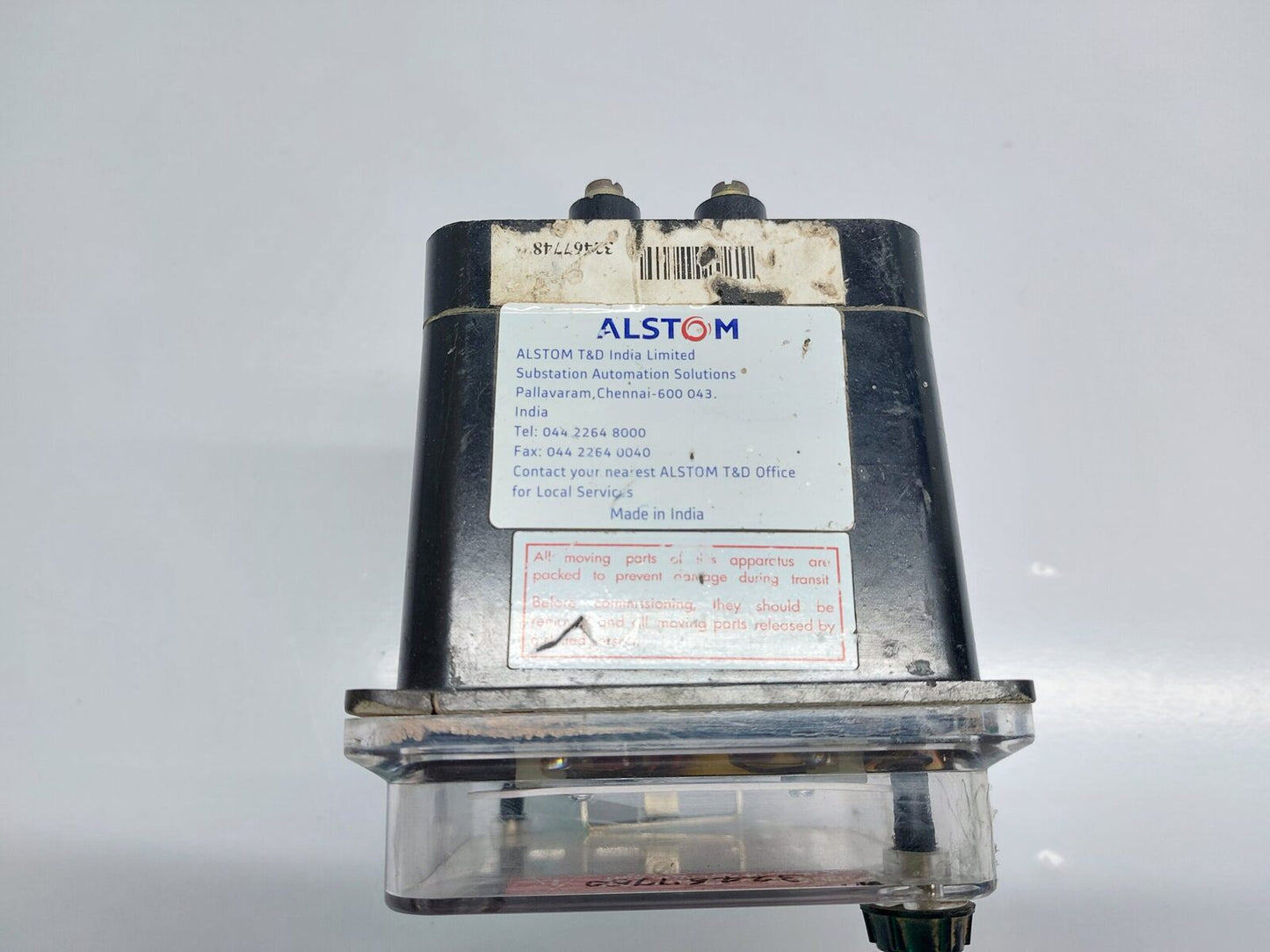 ALSTOM VAG11YF8010GCH UNDER VOLTAGE RELAY