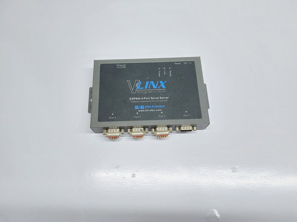 B&B ELECTRONICS VLINX ESP904 ETHERNET SERIAL SERVER ESP904