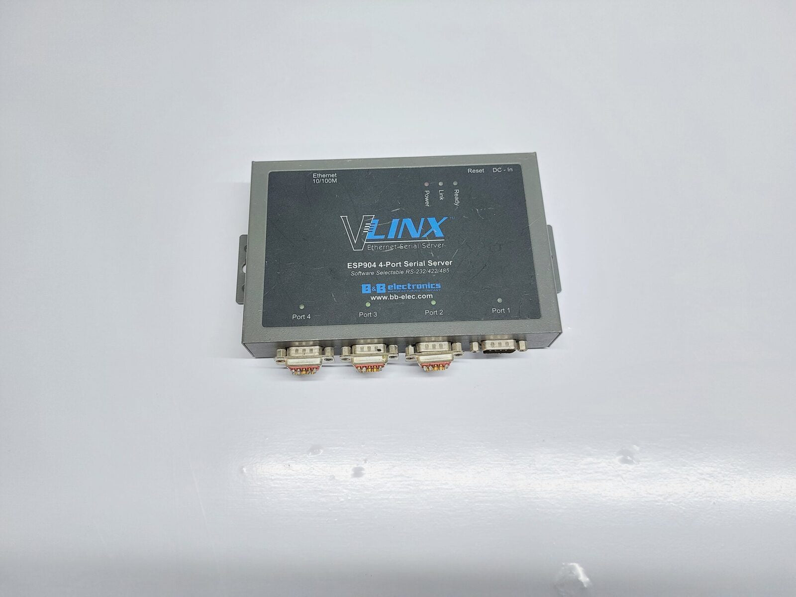 B&B ELECTRONICS VLINX ESP904 ETHERNET SERIAL SERVER ESP904
