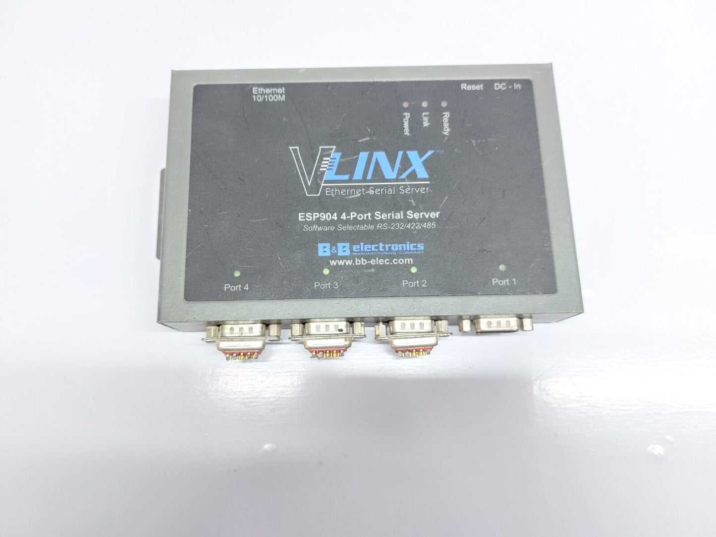 B&B ELECTRONICS VLINX ESP904 ETHERNET SERIAL SERVER ESP904