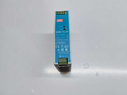 MEAN WELL NDR-75-24 DIN RAIL POWER SUPPLY