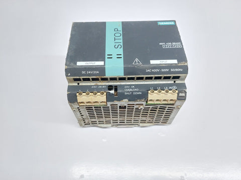 SIEMENS SITOP MODULAR 6EP1 436-3BA00 POWER SUPPLY