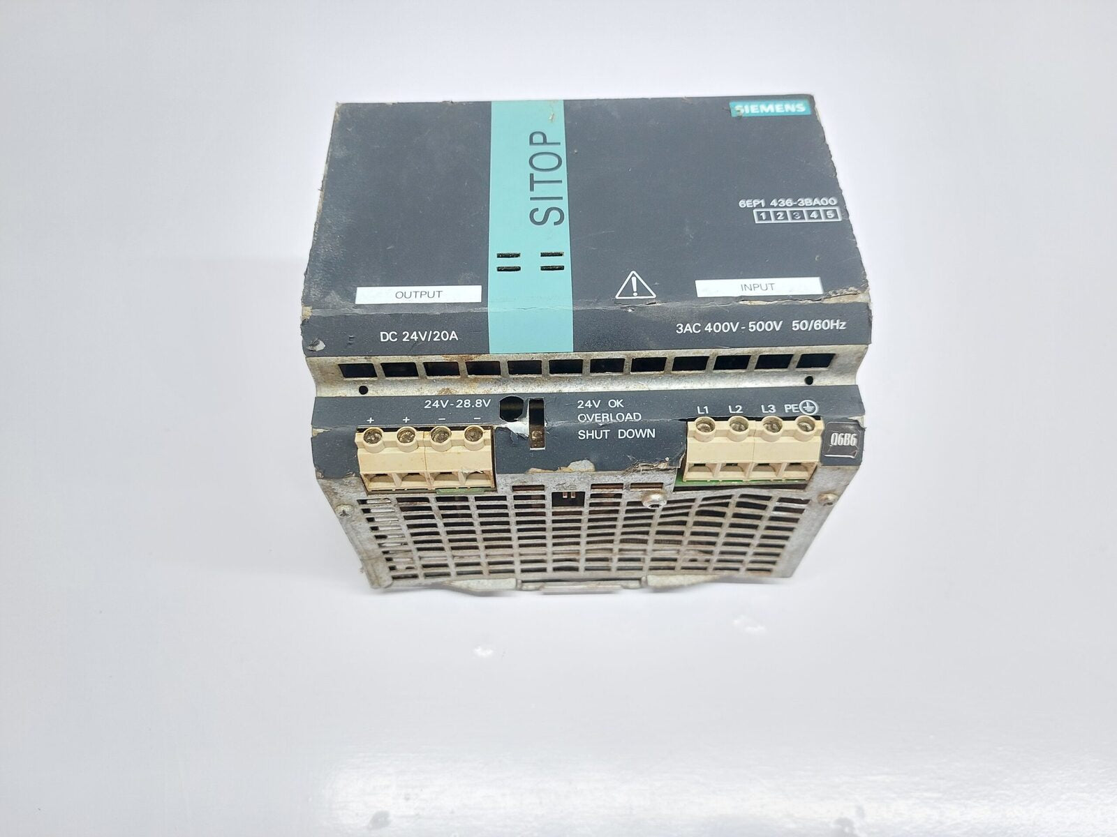 SIEMENS SITOP MODULAR 6EP1 436-3BA00 POWER SUPPLY