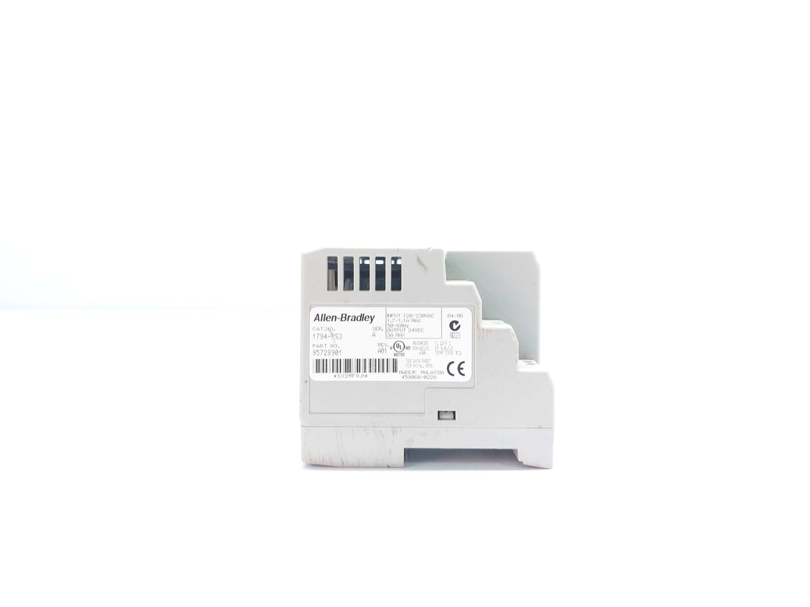 ALLEN-BRADLEY 1794-PS3 FLEX I/O POWER SUPPLY 24VDC