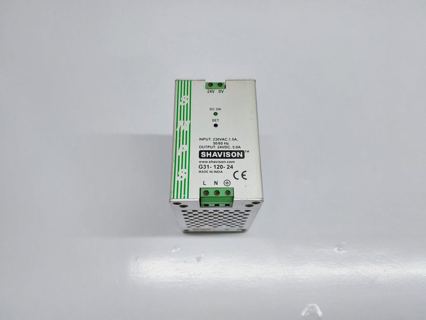 SHAVISON G31-120-24 POWER SUPPLY 24VDC,5.0A