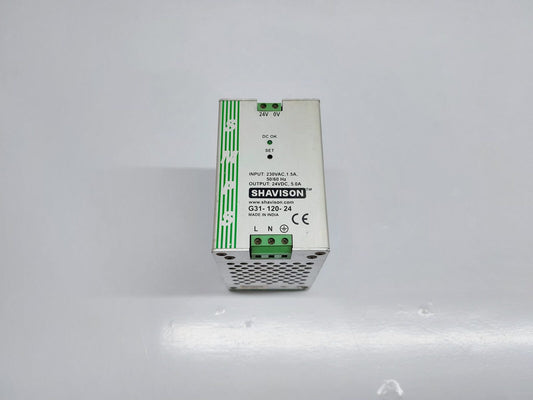 SHAVISON G31-120-24 POWER SUPPLY 24VDC,5.0A