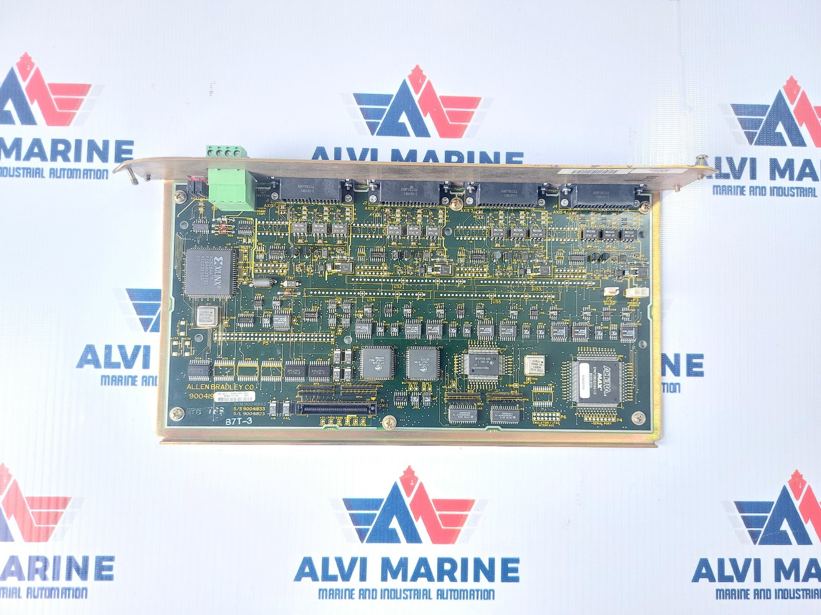 ALLEN-BRADLEY 8520-SM4 SER. B SERVO MODULE CARD 160832 REV 01 (2)