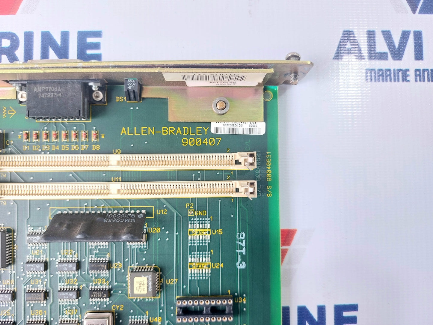 ALLEN-BRADLEY 8520-CPUX1 SER. B PROCESSOR MODULE 176059 REV 01 (3)