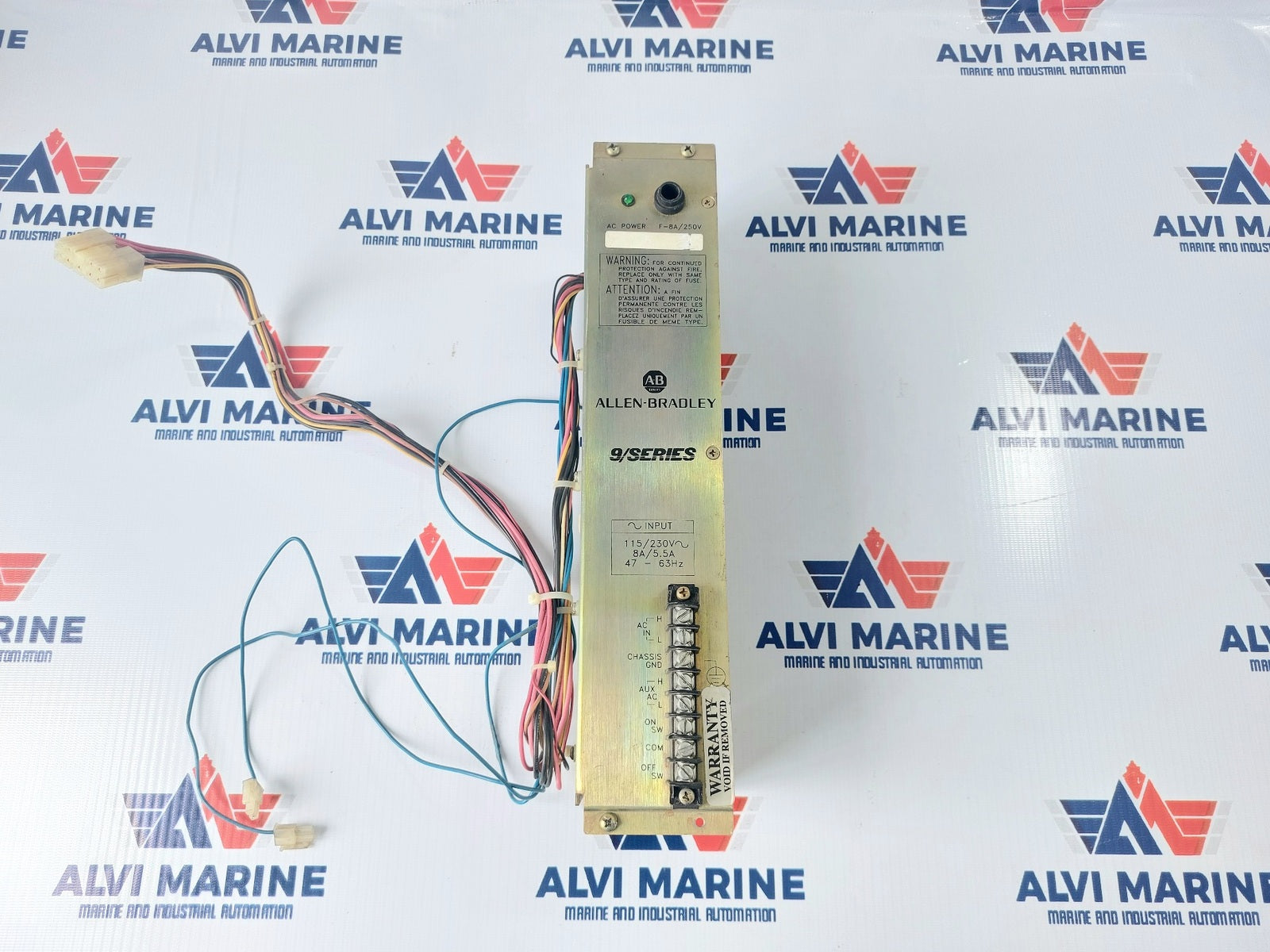 ALLEN BRADLEY 9/SERIES 8520-PS1A MAIN POWER SUPPLY 160628 REV 02