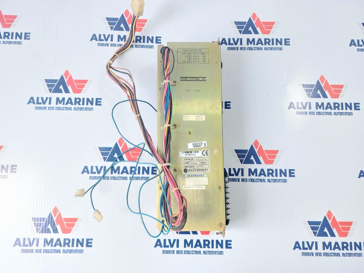 ALLEN BRADLEY 9/SERIES 8520-PS1A MAIN POWER SUPPLY 160628 REV 02