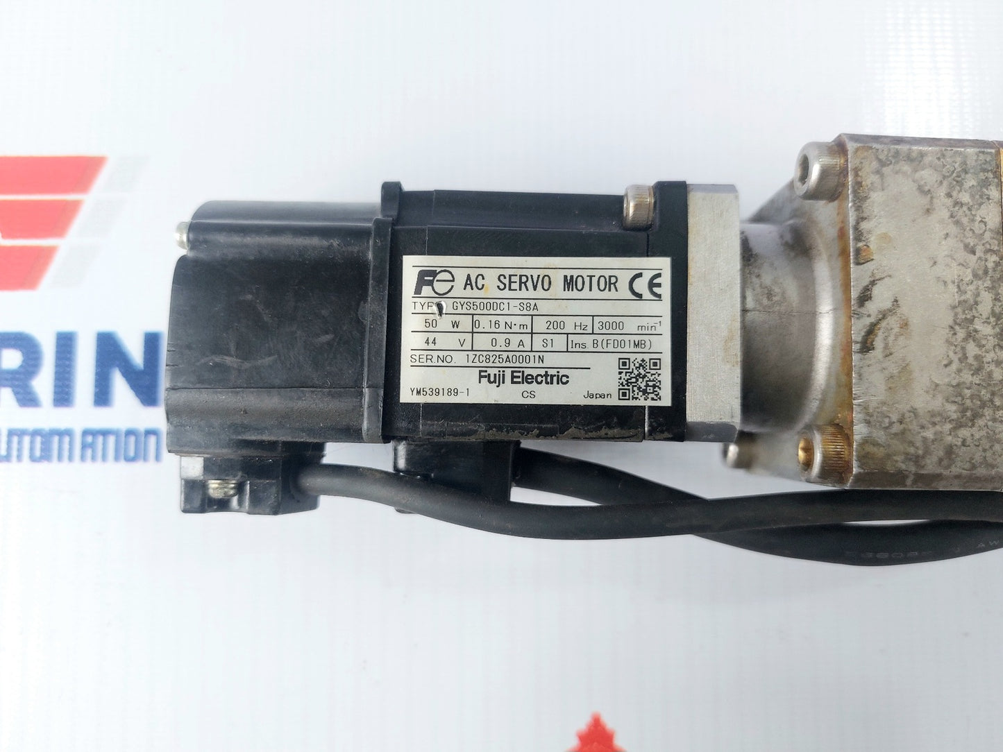 FUJI ELECTRIC GYS500DC1-S8A AC SERVO MOTOR GYN500SAG-G09 PLANETARY GEAR REDUCER (2)