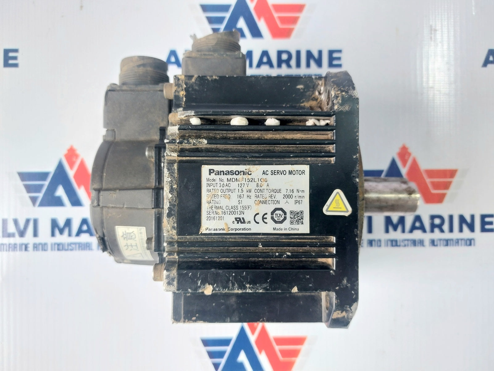 PANASONIC MDMF152L1G6 AC SERVO MOTOR (2)
