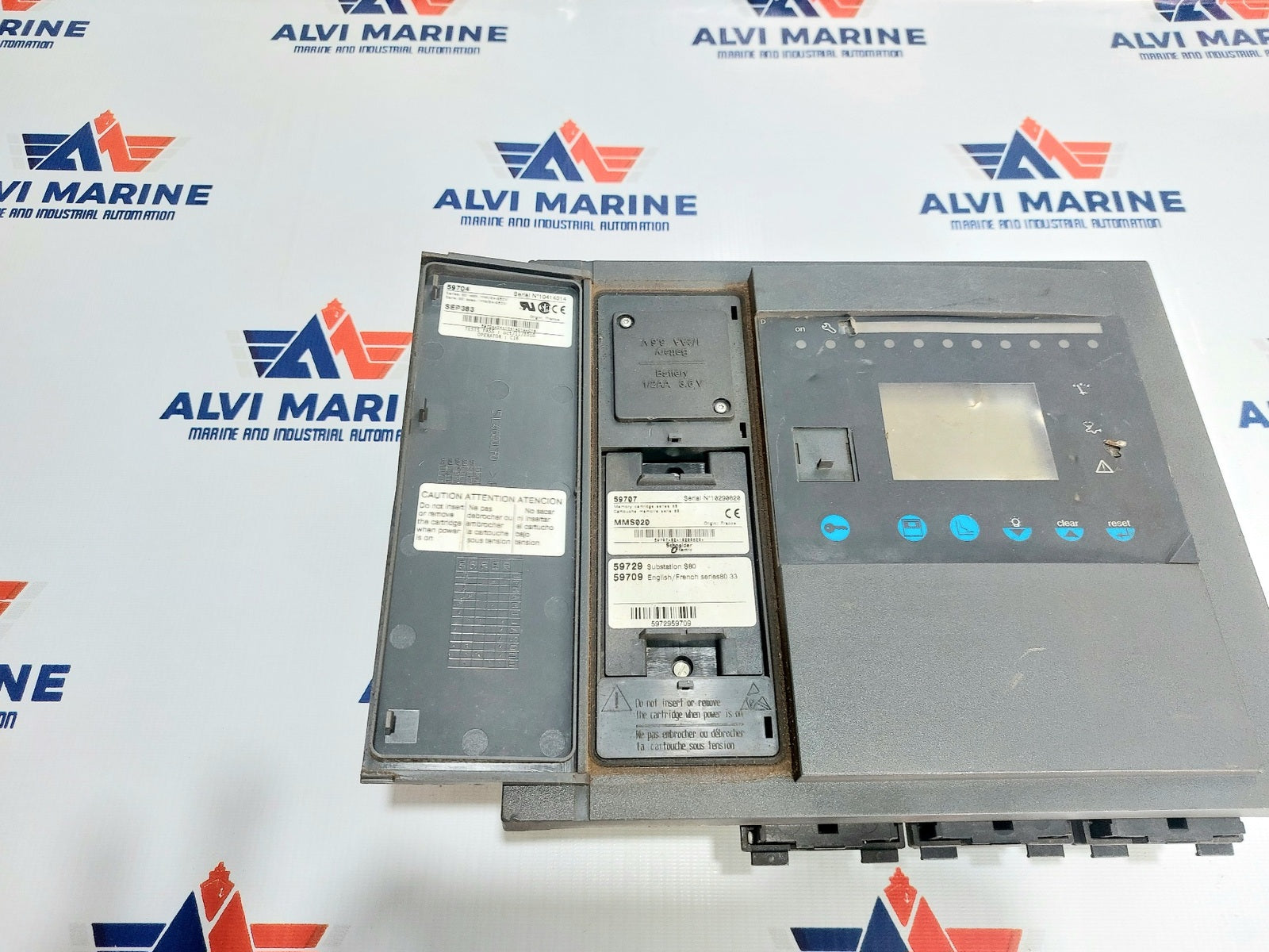 SCHNEIDER ELECTRIC SEPAM 59707 MMS020 ADVANCED DISPLAY KIT 59704 SEP383 (2)