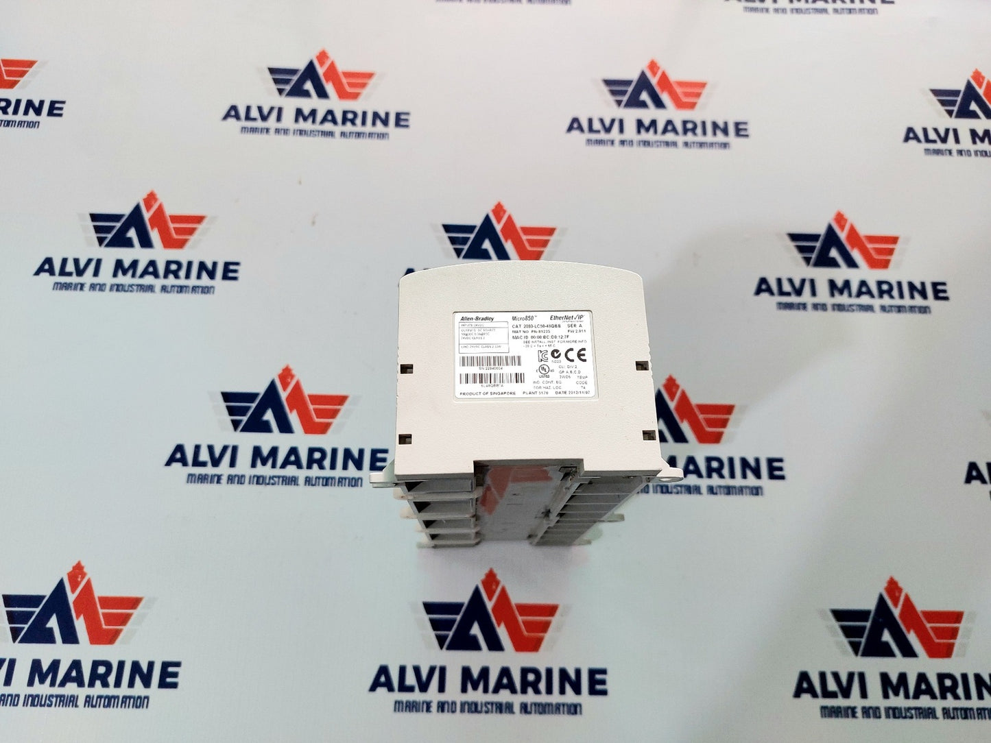 ALLEN BRADLEY MICRO850 2080-LC50-48QBB SER A IO PLC ETHERNET IP CONTROLLER (4)