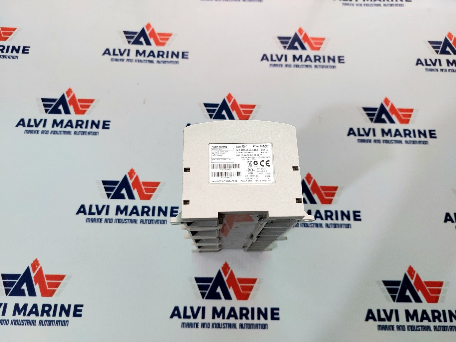 ALLEN BRADLEY MICRO850 2080-LC50-48QBB SER A IO PLC ETHERNET IP CONTROLLER (4)