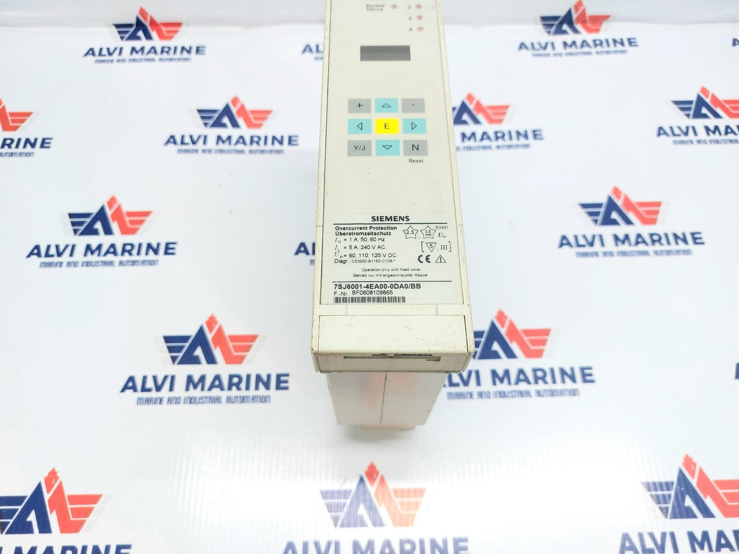 SIEMENS 7SJ6001-4EA00-0DA0BB OVERCURRENT PROTECTION RELAY (2)