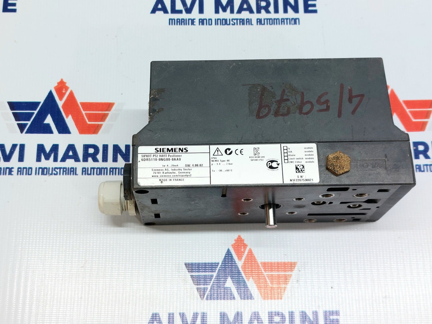 SIEMENS SIPART PS2 HART POSITIONER 6DR5110-0NG00-0AA0 (3)