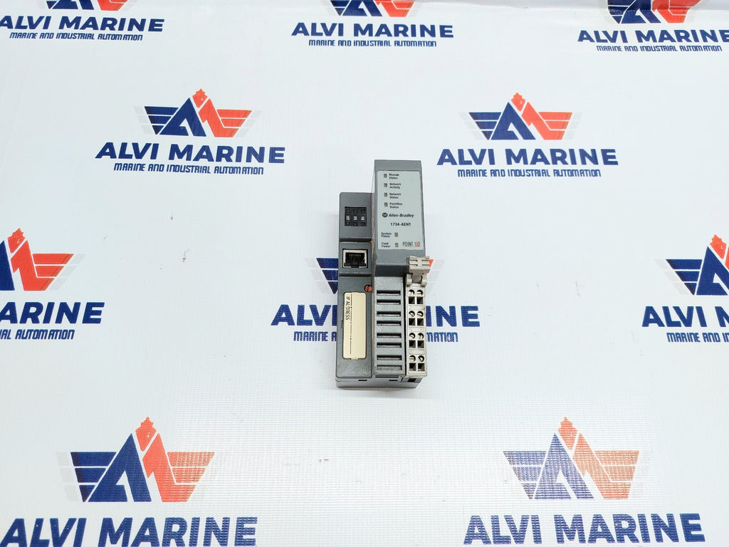 ALLEN BRADLEY 1734-AENT SER A ETHERNET NETWORK ADAPTER (2)