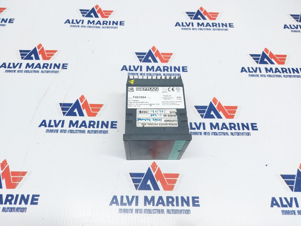 GEFRAN 40TB TEMPERATURE CONTROLLER 40TB-24-RRR-0-0-1 (3)
