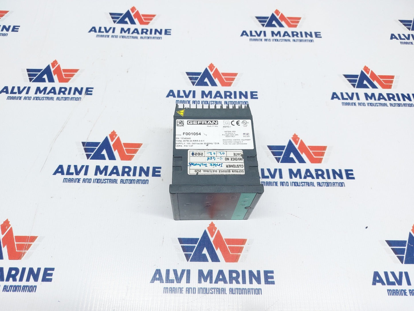 GEFRAN 40TB TEMPERATURE CONTROLLER 40TB-24-RRR-0-0-1 (3)