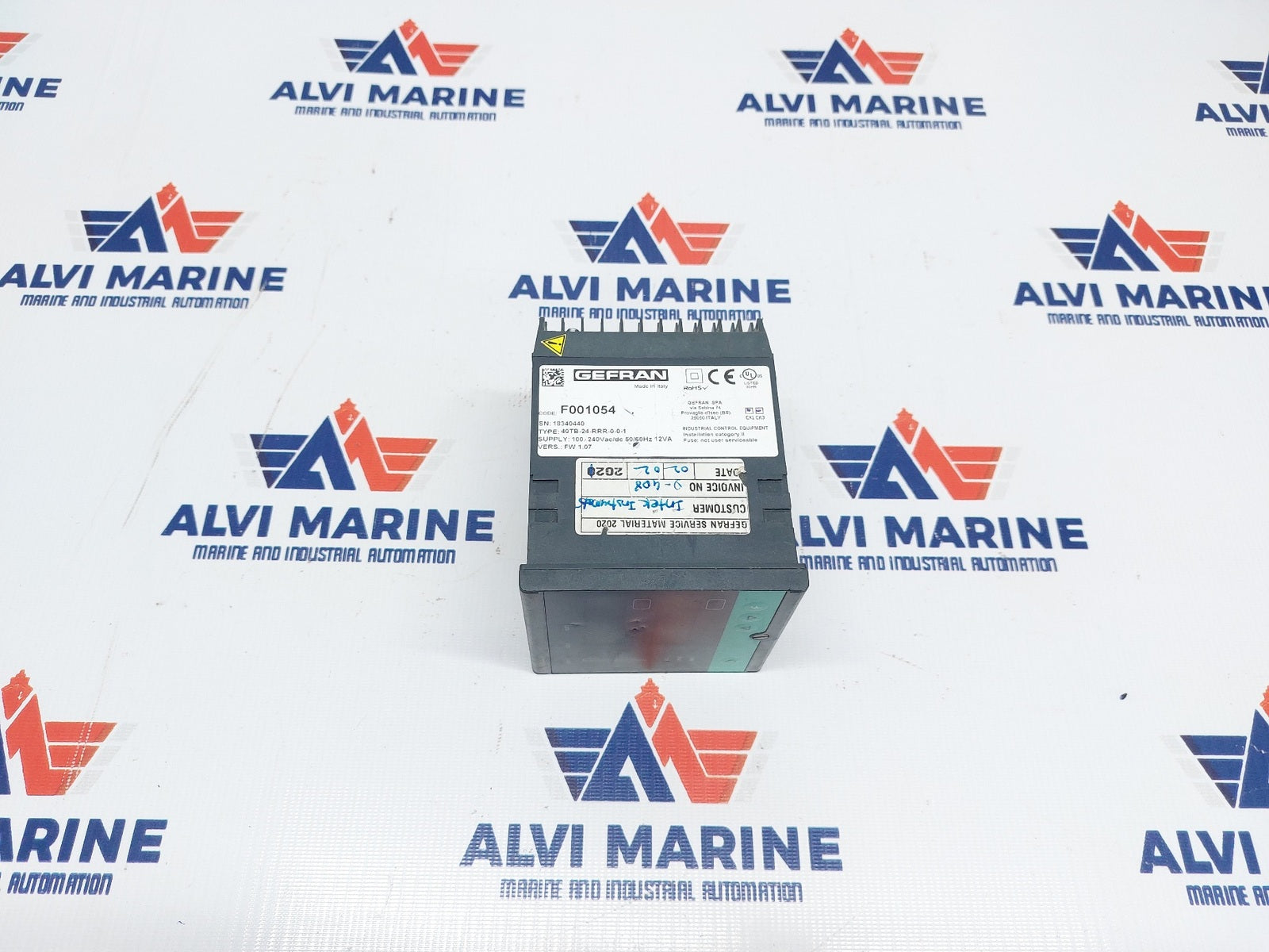 GEFRAN 40TB TEMPERATURE CONTROLLER 40TB-24-RRR-0-0-1 (3)
