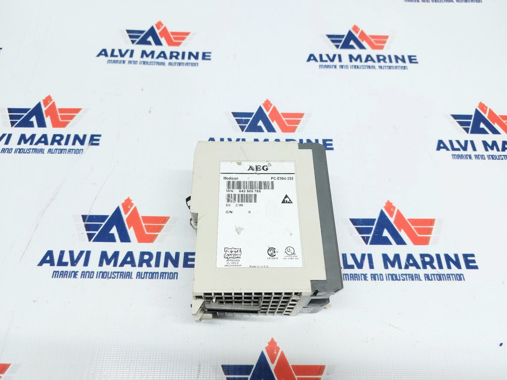 AEG MODICON PC-E984-255 COMPACT PROGRAMMABLE CONTROLLER