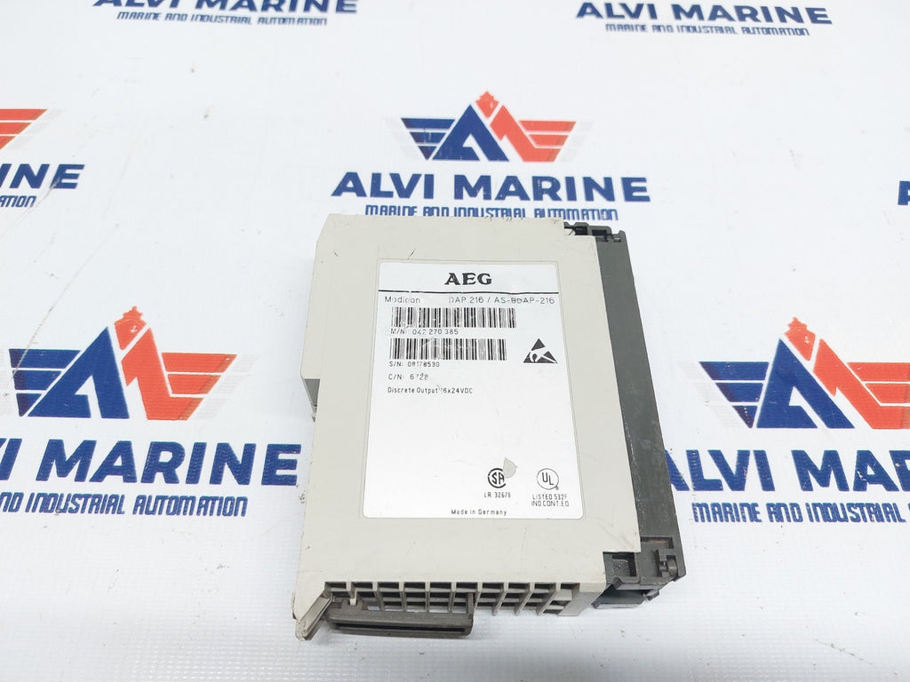 AEG MODICON DAP 216AS-BDAP-216 DISCRETE OUTPUT MODULE (4)