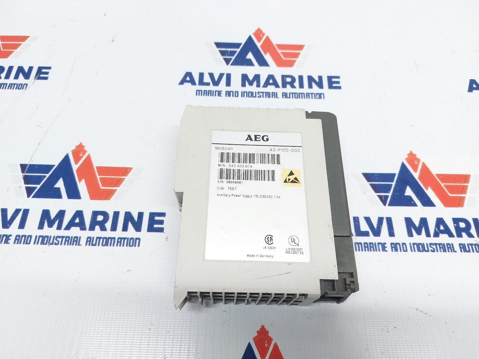 AEG MODICON AS-P120-000 AUXILIARY POWER SUPPLY