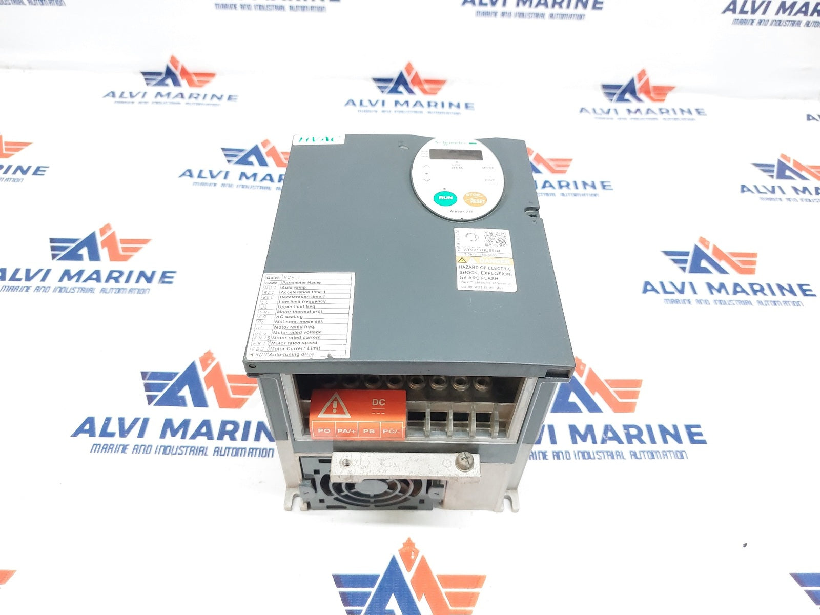 SCHNEIDER ELECTRIC ALTIVAR ATV212HU55N4 VARIABLE FREQUENCY DRIVE 5.5KW-7 (2)