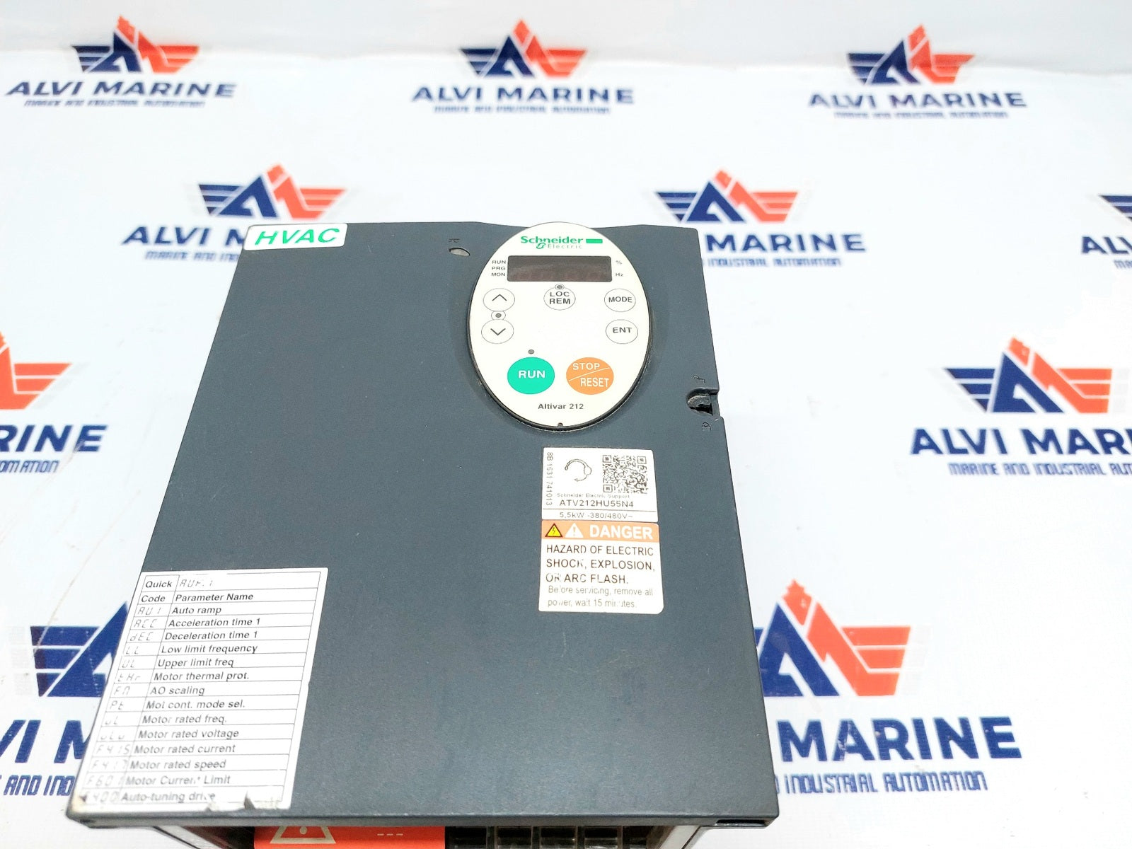 SCHNEIDER ELECTRIC ALTIVAR ATV212HU55N4 VARIABLE FREQUENCY DRIVE 5.5KW-7 (3)