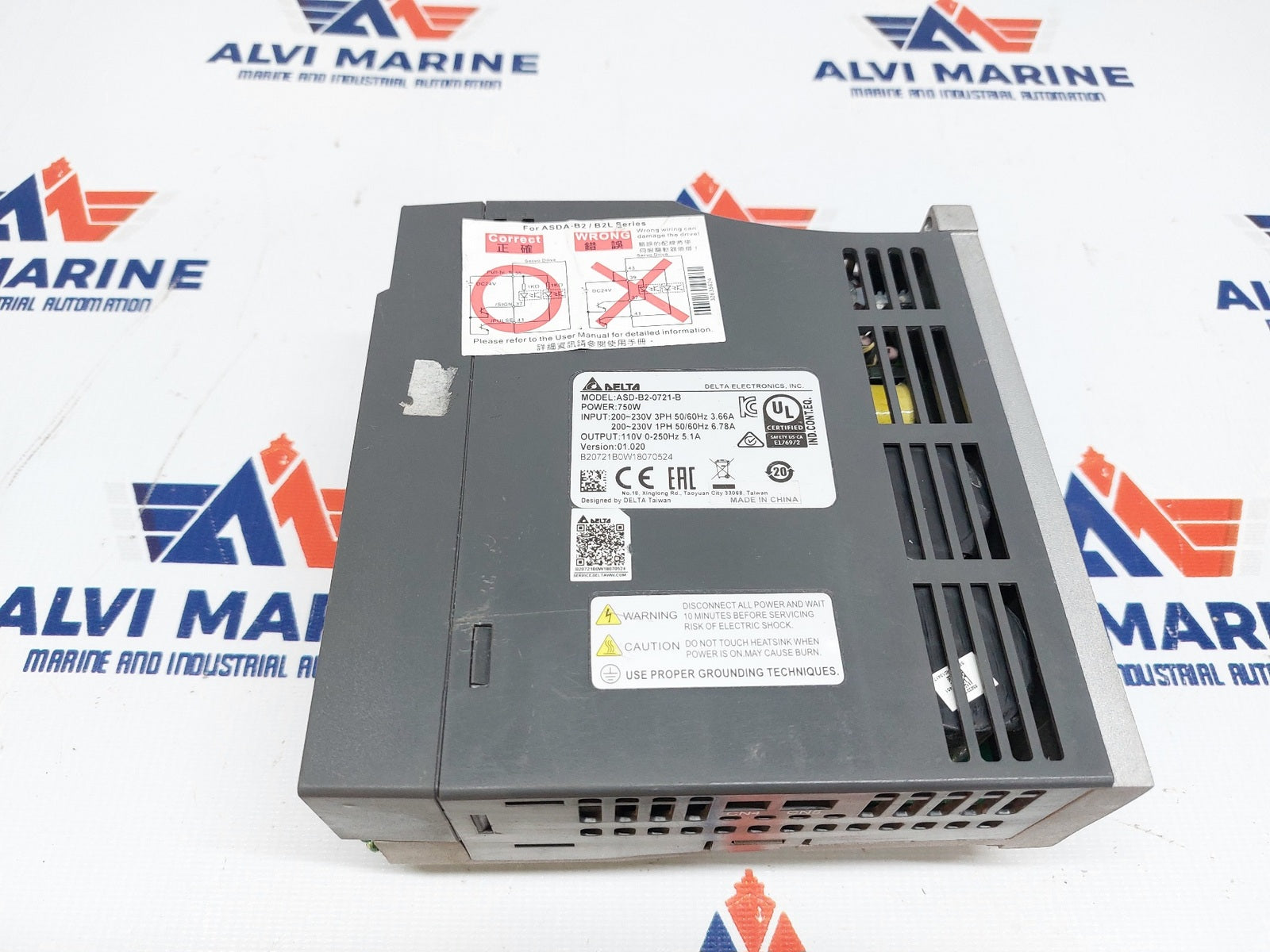 DELTA ASD-B2-0721-B SERVO DRIVE 750W (4)