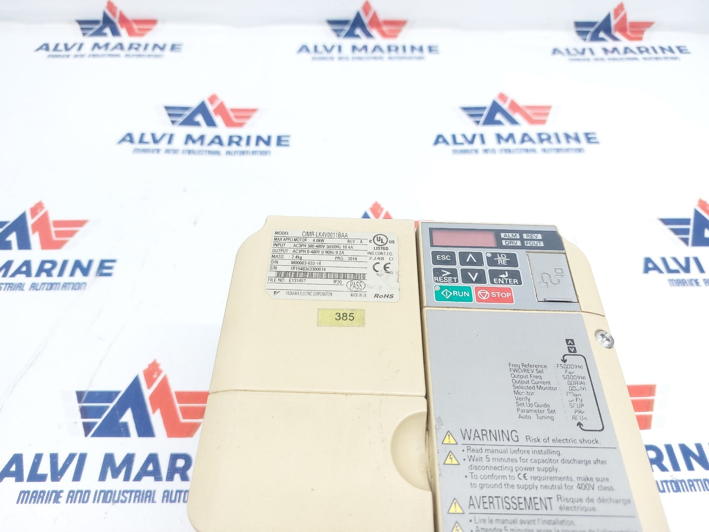 YASKAWA CIMR-LK4V0011BAA DRIVE 4 (2)