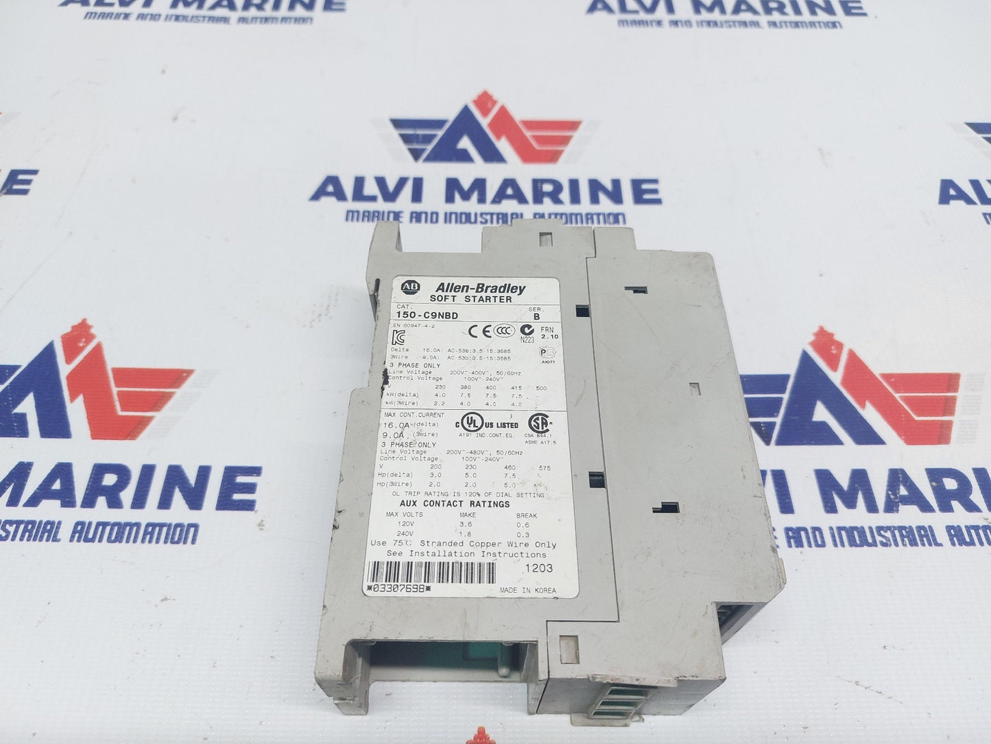 ALLEN BRADLEY SMC-3 150-C9NBD SMART MOTOR CONTROLLER (4)